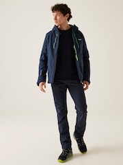 Regatta Blue Mens Highton Stretch Padded Jacket III - Image 3 of 9