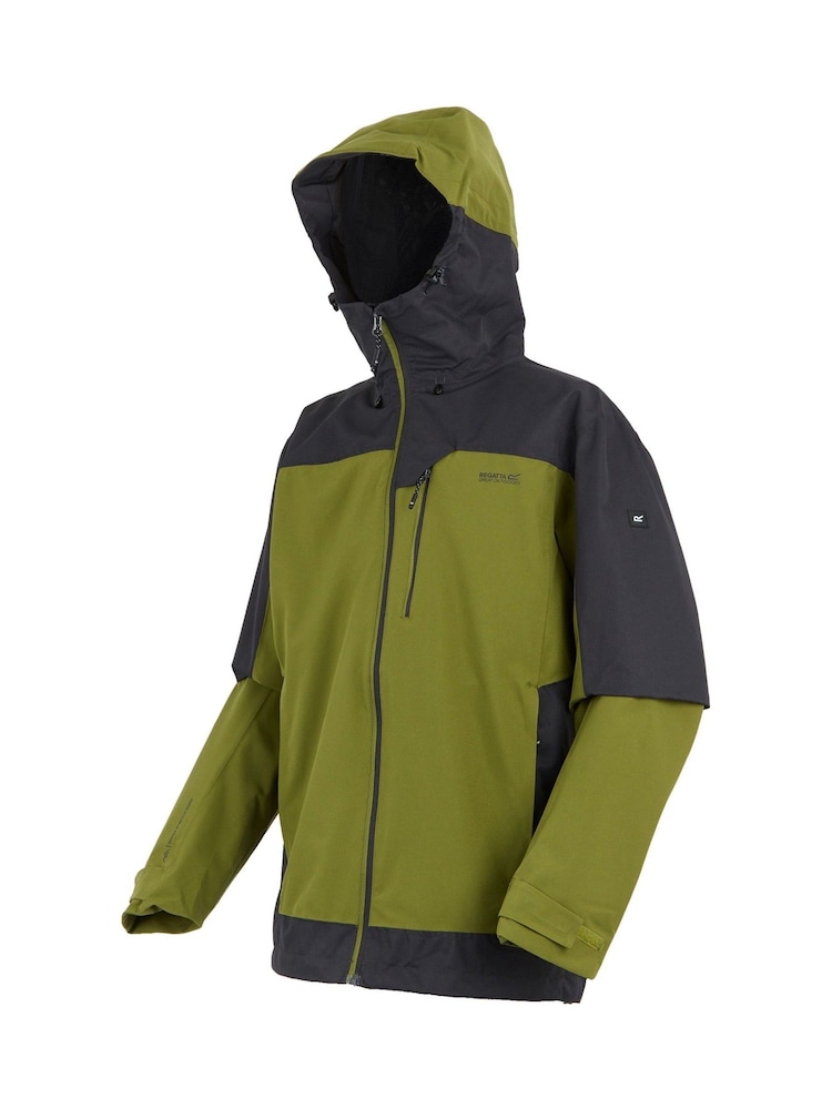 Regatta Green Mens Highton Stretch Padded Jacket IV - Image 3 of 3