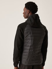 Regatta Black Mens Newhill Hybrid Jacket - Image 2 of 7