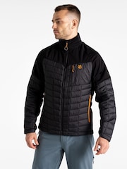 Dare 2b Mens Mountaineer II Hybrid Black Jacket - Image 1 of 4