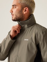 Regatta Brown Mens Matt II Waterproof Jacket - Image 4 of 6