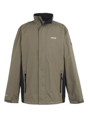 Regatta Brown Mens Matt II Waterproof Jacket - Image 5 of 6