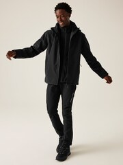 Regatta Black Mens Coriver 2 In 1 Jacket - Image 3 of 11