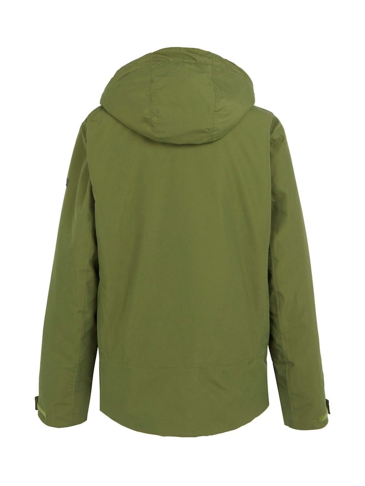Regatta Green Mens Frelton Waterproof Jacket - Image 8 of 8