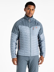 Dare 2b Mens Grey Mountaineer II Hybrid Jacket - Image 1 of 6