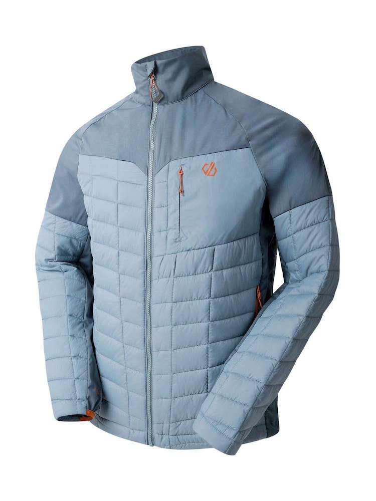 Dare 2b Mens Grey Mountaineer II Hybrid Jacket - Image 6 of 6