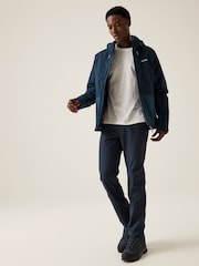Regatta Blue Chrome Mens Highton Stretch Padded Jacket III - Image 3 of 6