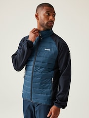 Regatta Blue Mens Clumber IV Hybrid Jacket - Image 2 of 7
