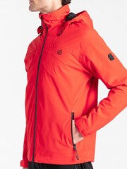 Dare 2b Mens Red Switch Out II Waterproof Jacket - Image 4 of 7