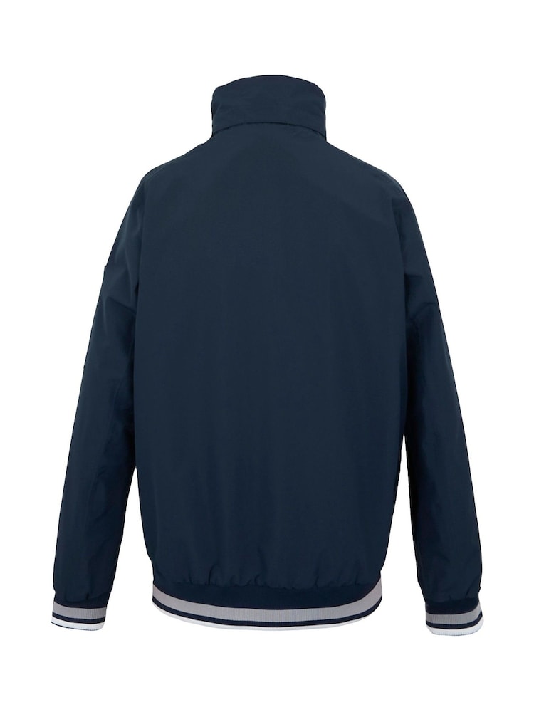 Regatta Blue Chrome Mens Shorebay Waterproof Jacket III - Image 8 of 9