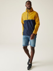 Regatta Yellow Mens Tayan Over The Head Waterproof Jacket - Image 3 of 6