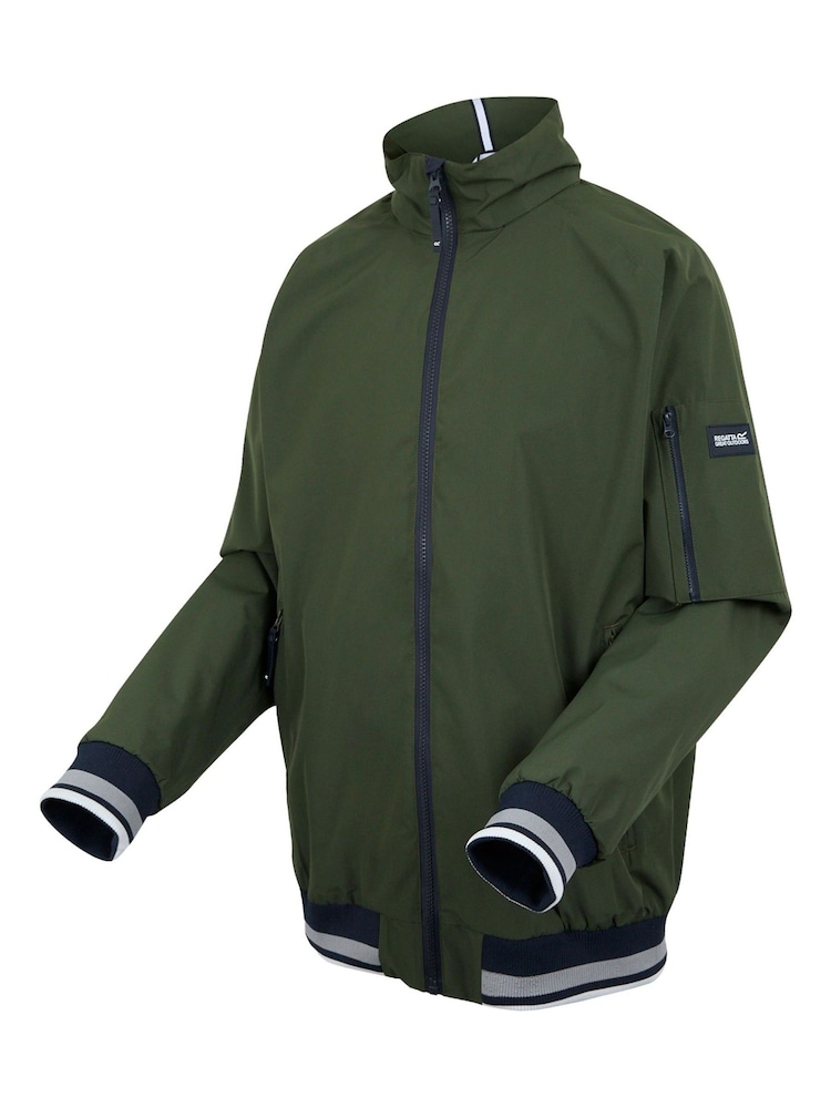 Regatta Green Mens Shorebay Waterproof Jacket III - Image 10 of 10