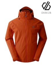 Dare 2b Mens Orange Switch Out II Waterproof Jacket - Image 13 of 13
