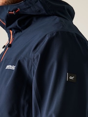 Regatta Blue Mens Birchdale II Waterproof Jacket - Image 5 of 9