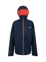 Regatta Blue Mens Birchdale II Waterproof Jacket - Image 7 of 9