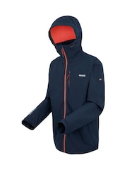 Regatta Blue Mens Birchdale II Waterproof Jacket - Image 9 of 9