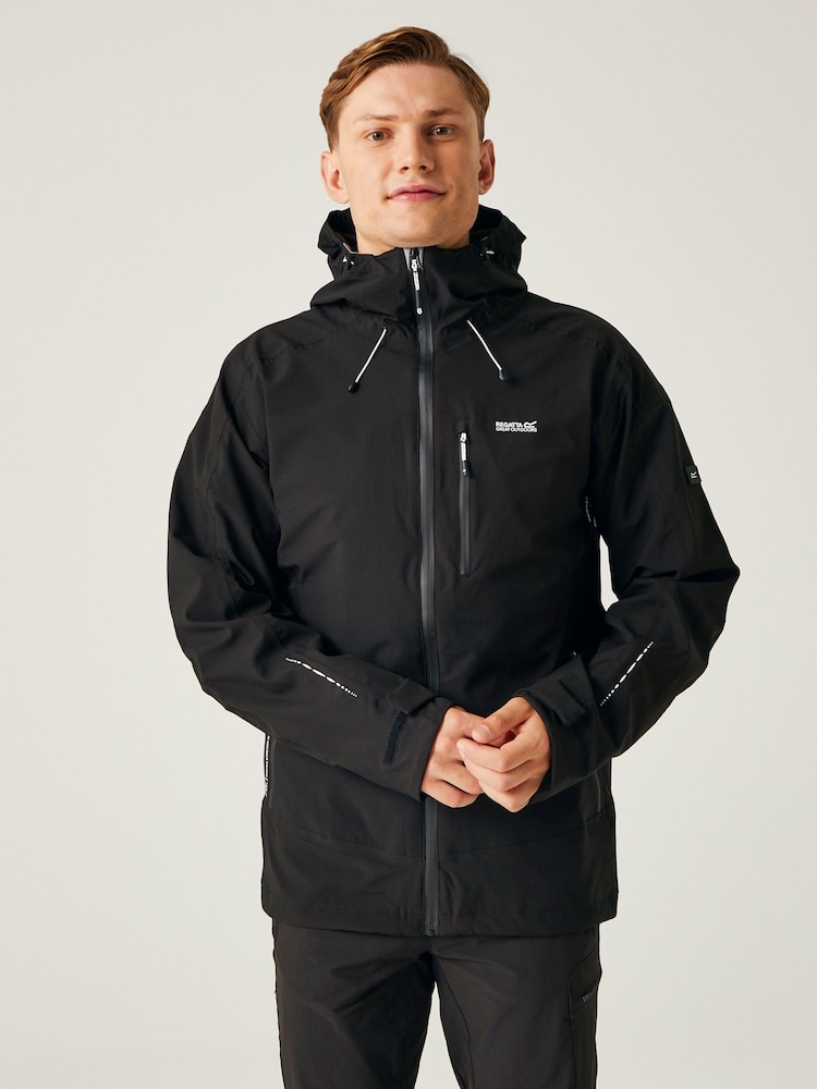 Regatta Black Mens Okara Waterproof Jacket - Image 1 of 7