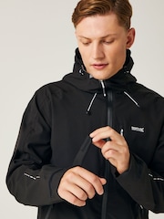 Regatta Black Mens Okara Waterproof Jacket - Image 4 of 7