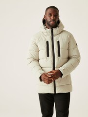 Regatta Cream Mens Layska Padded Jacket - Image 1 of 6
