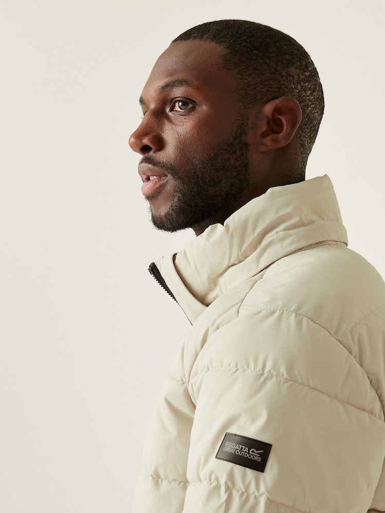 Regatta Cream Mens Layska Padded Jacket - Image 6 of 6