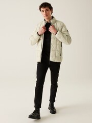 Regatta Cream Mens Wilnor Lightweight Padded Jacket - Image 3 of 6