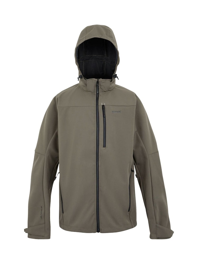 Regatta Grey Mens Arana Softshell Jacket - Image 6 of 8