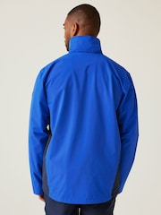 Regatta Dark Blue Mens Matt II Waterproof Jacket - Image 2 of 8