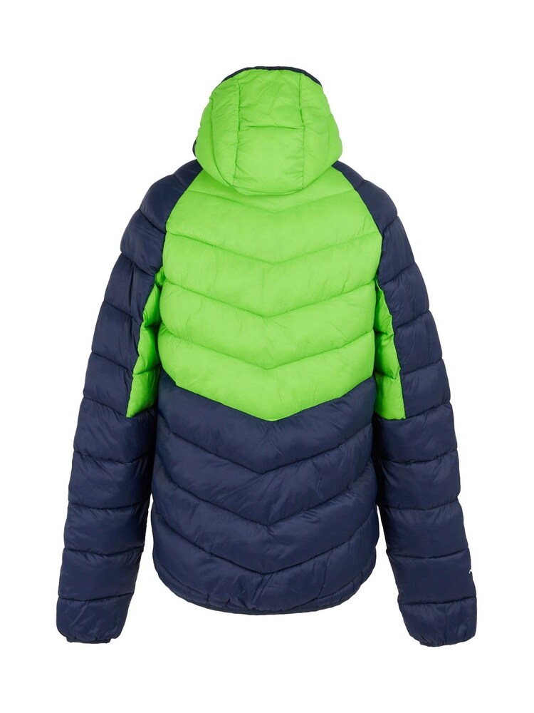 Regatta Green Mens Hooded Dalent Padded Jacket - Image 6 of 6