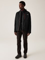 Regatta Black Mens Wentwood IX 3-in-1 Waterproof Jacket - Image 3 of 11