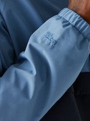Regatta Blue Mens Tayan Over The Head Waterproof Jacket - Image 4 of 9