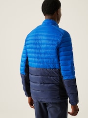 Regatta Blue Mens Leedre Hybrid Padded Jacket - Image 3 of 6