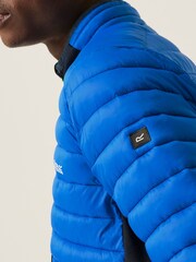 Regatta Blue Mens Leedre Hybrid Padded Jacket - Image 4 of 6