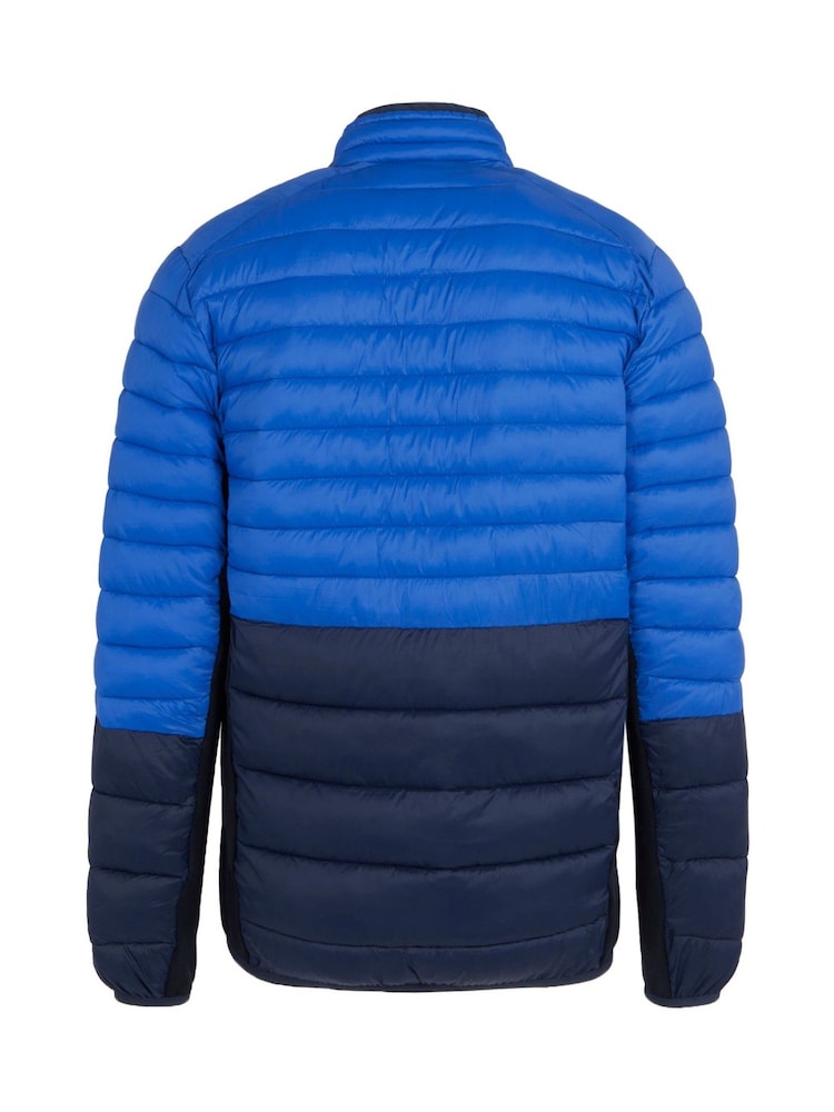 Regatta Blue Mens Leedre Hybrid Padded Jacket - Image 6 of 6
