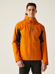 Regatta Orange Mens Birchdale II Waterproof Jacket - Image 1 of 9