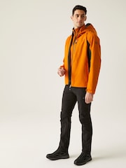 Regatta Orange Mens Birchdale II Waterproof Jacket - Image 3 of 9
