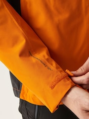 Regatta Orange Mens Birchdale II Waterproof Jacket - Image 5 of 9