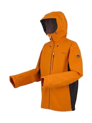 Regatta Orange Mens Birchdale II Waterproof Jacket - Image 9 of 9
