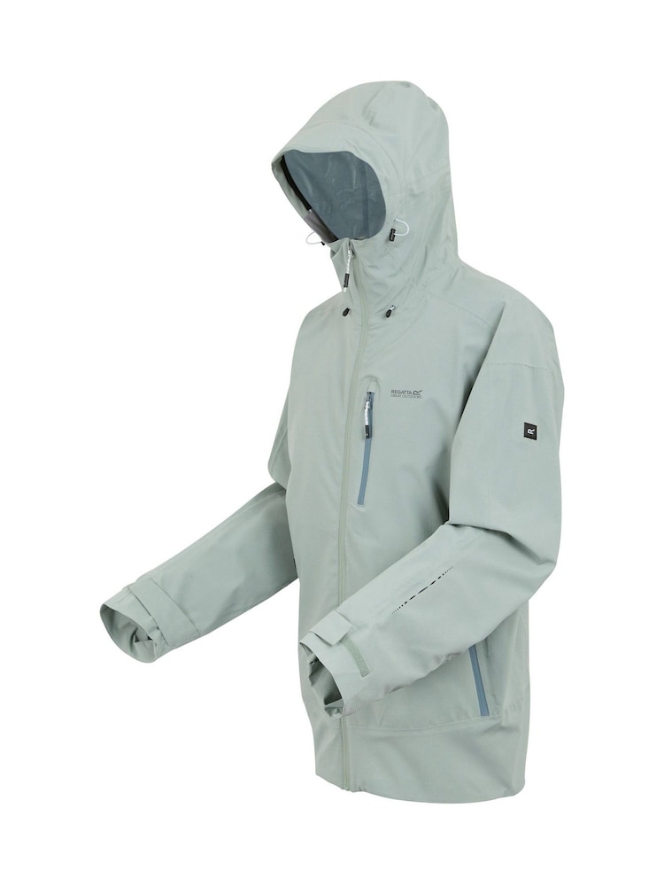 Зеленый - Regatta Mens Okara Waterproof Jacket - Изображение 9 из 9