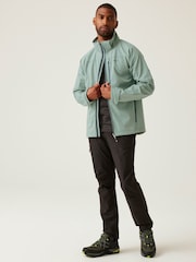 Regatta Green Mens Arana Softshell Jacket - Image 3 of 7