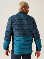 Regatta Blue Mens Leedre Hybrid Padded Jacket - Image 2 of 6