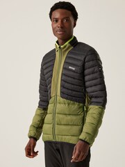 Regatta Green Mens Leedre Hybrid Padded Jacket - Image 1 of 7
