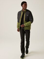 Regatta Green Mens Leedre Hybrid Padded Jacket - Image 3 of 7