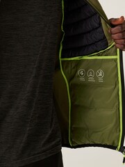 Regatta Green Mens Leedre Hybrid Padded Jacket - Image 4 of 7