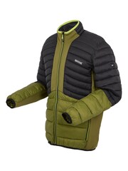 Regatta Green Mens Leedre Hybrid Padded Jacket - Image 7 of 7
