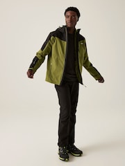 Regatta Green Mens Wentwood IX 3-in-1 Waterproof Jacket - Image 3 of 11