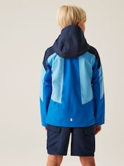 Regatta Blue Kids Highton VI Waterproof Jacket - Image 2 of 7