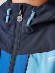 Regatta Blue Kids Highton VI Waterproof Jacket - Image 4 of 7