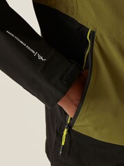 Regatta Green Mens Sacramento X 2-in-1 Waterproof Jacket - Image 5 of 11