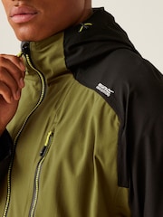 Regatta Green Mens Sacramento X 2-in-1 Waterproof Jacket - Image 6 of 11