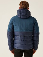 Regatta Blue Mens Laurade Waterproof Padded Jacket - Image 2 of 8
